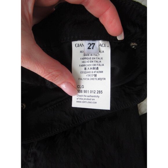 Versace Collection Half Mesuda Head Black Pants - Picture 8 of 9